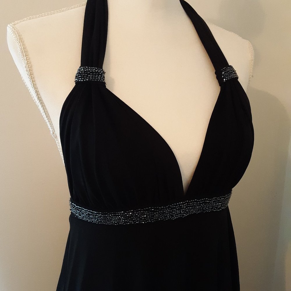 Express Black Halter Dress Size S
